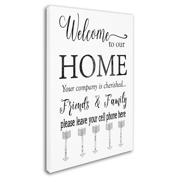 Jean Plout 'Welcome Home' Canvas Art,30x47